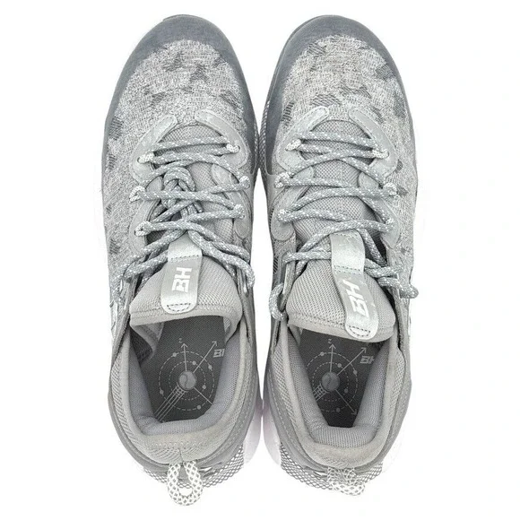 Under Armour Harper 8 Low ST Men's Size 11.5 Metal Baseball Cleats White Gray - Picture 7 of 8